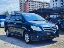 2014 Toyota Innova 2.0 G MPV full service record