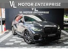 2021 Bmw X5 3.0 XDRIVE45E M-SPORT FACELIFT SUNROOF HARMEN KARDON POWER BOOT KICK ACESS 360 CAMERA HUD APPLE CAR PLAY 20 INCH SPORT RIM ELECTRIC SEAT