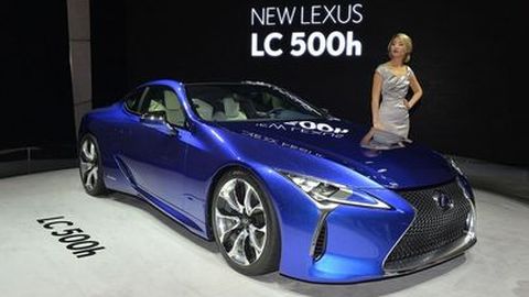 หล่อไม่เบา !! Lexus LC500h สปอร์ตคาร์พลังไฮบริด เปิดตัวพร้อมพลัง 355 แรงม้า