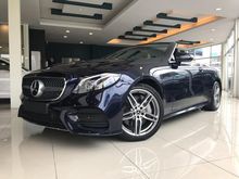 Mercedes Benz E300 CABRIOLET AMG LINE 2.0 2017 LIMITED STOCK IN MALAYSIA