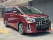 Recon 2021 MAROON RED DIM BSM Toyota Alphard 2.5 SC Package MPV