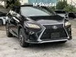 Recon 2019 Lexus RX300 2.0 F Sport 4CAM RED LEATHER 3YRS LEXUS WARRANTY - Cars for sale