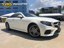 2018 Mercedes-Benz E300 2.0 AMG Coupe 245HP SURROUND CAMERA ROOF P BOOT JAPAN WHITE UNREG