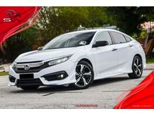 (YEAR END OFFER) 2016 Honda Civic FC 1.5 TC-P Turbo VTEC Full Spec Modulo BodyKit F/SerivceRec 56K KM ONLY LeatherSeat DVD GPS Pust Start LED Headlamp