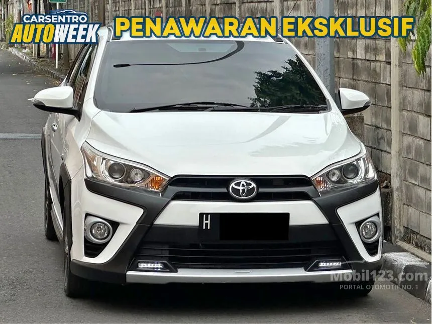 Jual Mobil Toyota Yaris 2016 TRD Sportivo Heykers 1.5 di Jawa Tengah Automatic Hatchback Putih Rp 185.000.000