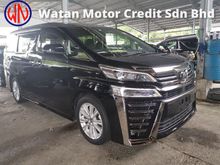 2018 Toyota Vellfire 2.5 ZA New Facelift Unregister 2 Year Warranty
