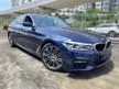Used 2018 Local BMW 530i 2.0 M Sport Mil 40K Full Service History By Ingress Auto