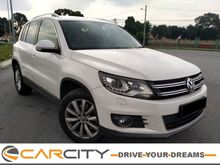 2013 Volkswagen Tiguan 2.0 TSI SUV (A) FULL SERVICE RECORD ONE CAREFUL OWNER