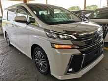 2015 Toyota Vellfire 2.5 ZG & ALPINE