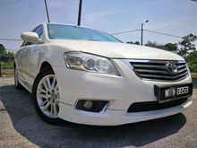 (Free Siap Potong Nama)(Tahun Betul 2010)(Push Start)(Camry 2.4 V)(Pearl White)(Full Bodykits)(Nice Plate 8859)(1 VVIP Owner)