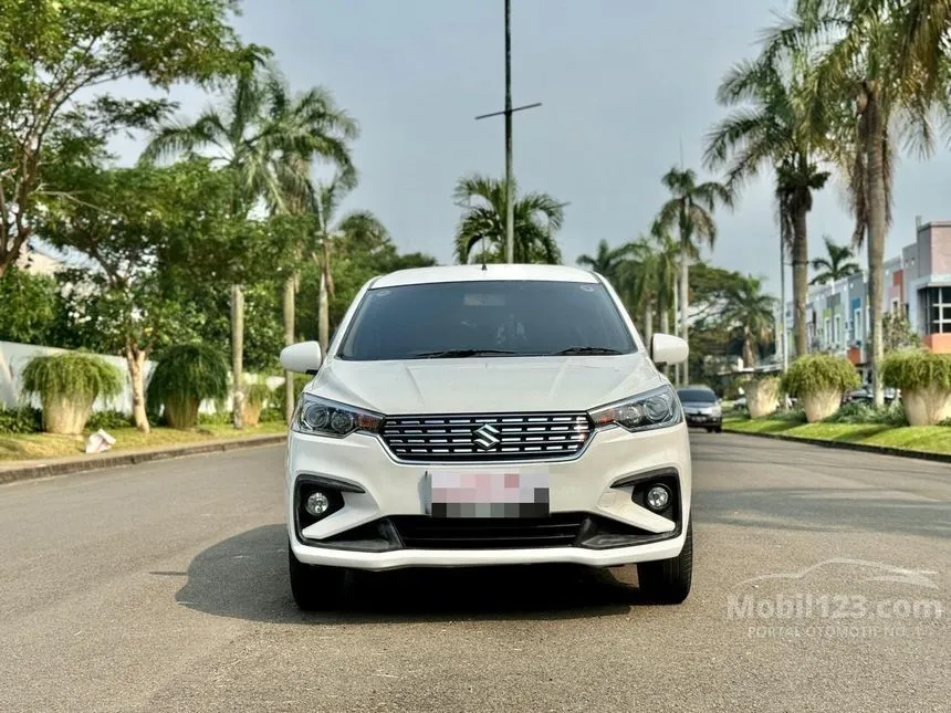 Jual Mobil Suzuki Ertiga 2019 GL 1.5 di Banten Automatic MPV Putih Rp 167.000.000