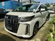 Recon 2020 Toyota Alphard 2.5 SC (A) SUNROOF FULL LEATHER PILOT SEATS NEW FACELIFT JAPAN SPEC UNREGS