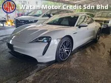 2024 Porsche Taycan 0.0 Sedan GLASS ROOF SPORT CHRONO PERFORMANCE BATTERY PLUS 360 CAM ELECTRIC SPORT SOUNDS 5 YEARS WARRANTY BATTERY CBU JAPAN