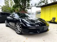 2019/2023 Porsche 718 Cayman 2.0 Coupe  Low Mileage 38K KM  Pure Mid-Engine Sports Car