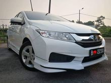 (Muka 3,500)(Bulanan 600++)(Semua Service Center)(Modulo Bodykits)(Siap Potong Nama)(Tahun Betul 2016)(Push Start)(Honda City 1.5 E I-VTEC)(MODULO)