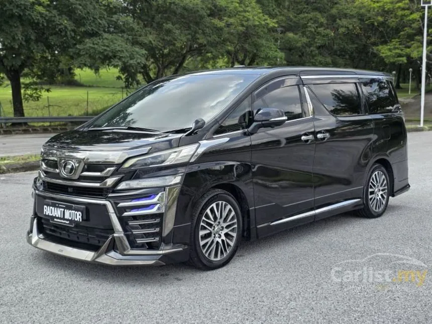 2016 Toyota Vellfire ZG MPV