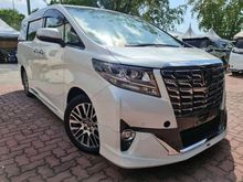 2016 Toyota Alphard 3.5 VL UNREG FULLY LOADED