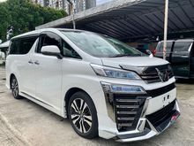 CHINESE NEW YEAR OFFER 2018 Toyota Vellfire 2.5 ZG
