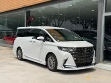 2025 Recon Toyota Alphard 2.5 Z Modelista MPV 5AA 9K Mileage JBL MODELLISTA ORIGINAL 360 Camera