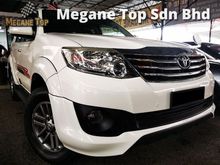2014 Toyota Fortuner 2.7 TRD 1OWNER FACELIFE
