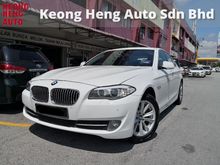 2013 BMW 520i 2.0 Sedan FREE 2 YEARS WARRANTY TRUE YEAR MADE 2013 CKD Local Mil 81k km only Full Service Auto Bavaria