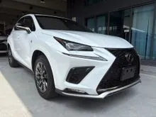 2021 Lexus NX300 2.0 F Sport SUV/360CAM/HUD
