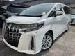 Recon 2018 Toyota Alphard 2.5 G SA Sunroof 5 Years Warranty Free Android Player