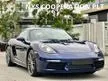 Recon 2019 Porsche 718 2.0 Cayman Coupe Turbo PDK Unregistered 20 Inch RS Spyder Wheel Reverse Camera Sport Exhaust System Bi