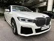 Used 2022 BMW 740Le 3.0 xDrive M Sport Sedan, 12,000km only, Under warranty, Full Car PPF, (NEW Car Condition)