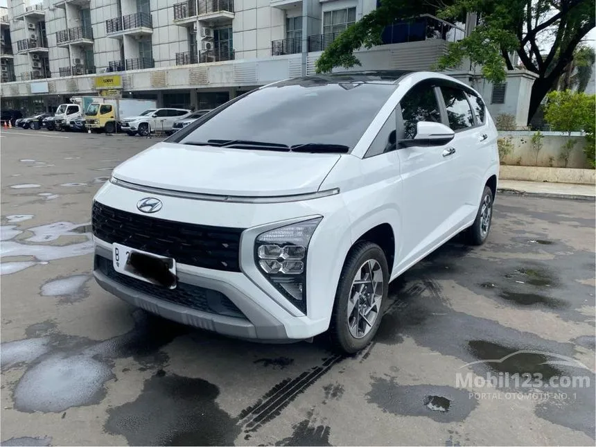 Jual Mobil Hyundai Stargazer 2022 Prime 1.5 di DKI Jakarta Automatic Wagon Putih Rp 202.000.000