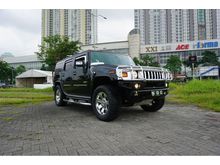 2010 Hummer H2 Facelift AT Captain Seat KM 17ribu Hitam Surabaya