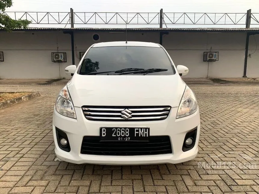 Jual Mobil Suzuki Ertiga 2015 GX 1.4 di Banten Automatic MPV Putih Rp 125.000.000