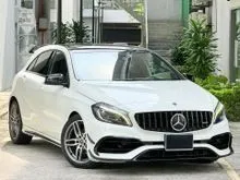 Mercedes-Benz A180 1.6 AMG FullyConvert A45 CustomExhaust ReverseCamera PaddleShift AMG-SportRim OriginalPaint LowMileage