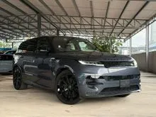 2023 Land Rover Range Rover Sport First Edition P400 3.0 SUV, Ready Stock, Panoramic Roof, 360 Camera, Massage Seats, Soft Close Doors, Side Step