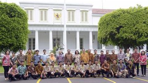 Moeldoko Terima Mahasiswa Pemenang SEM DWC Asia 2018