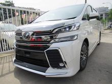 2016 Toyota Vellfire 2.5 ZG MORE THAN 100 UNITS FOR CHOOSE PRICE FROM 285K