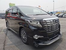 2016 Toyota Alphard 2.5SC MODELISTA FULL BODYKIT PILOT SEAT POWER BOOT UNREGISTERED
