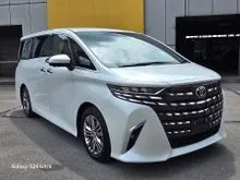 2025 Toyota Alphard 2.5 Z (A) SUNROOF-HUD-BSM-DIM-SPARE TYRE-ROOF MONITOR
