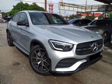2019 Mercedes-Benz GLC300 2.0 (A) 4MATIC AMG Coupe GLC 300 WARRANTY UNTIL 2023 MILEAGE 5K KM CBU NEW FACELIFT