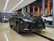 Recon 2021 Recon Lexus RX300 2.0 4WD F Sport SUV Panoramic Roof HUD PCS LKA DIM BSM ORIGINAL 4 K KM FSPORT With 5 Years Warranty
