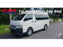 2015 Toyota Hiace 2.7 Window Van (M) 10 SEATER PETROL TIPTOP CONDITION