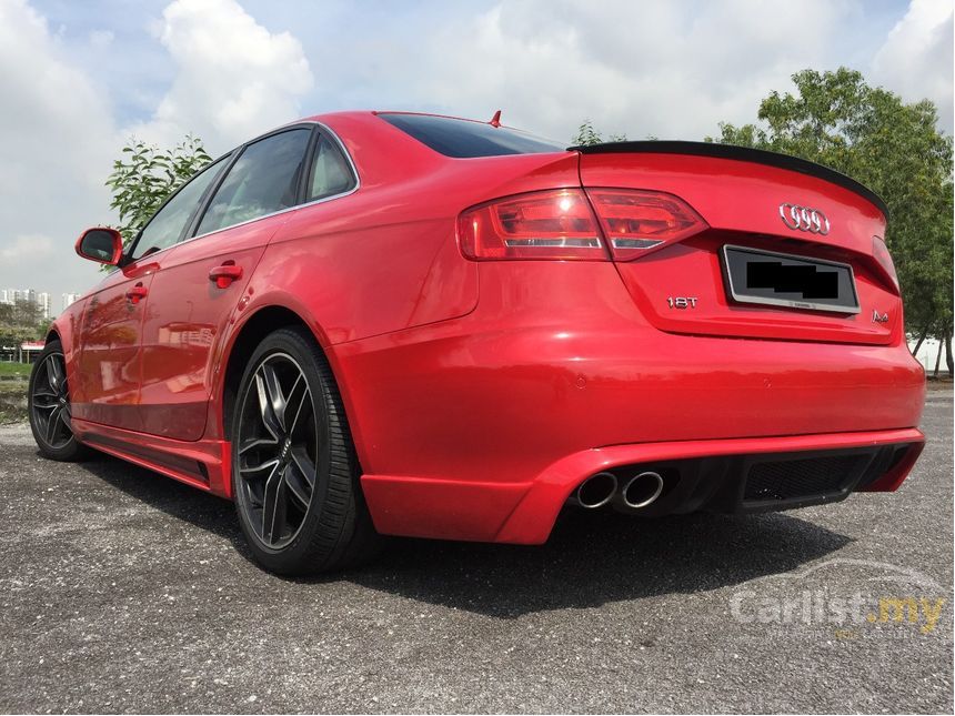 Audi A4 2010 TFSI 1.8 in Kuala Lumpur Automatic Sedan Red for RM 69,600 ...