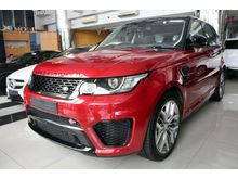 *** THE ULTIMATE SUV + SVR + 550HP + 8 SPEED + AIRMATIC *** 2015 UNREG LAND ROVER RANGE ROVER SPORT SVR 5.0 SUPERCHARGE IN SUPERB CONDITION