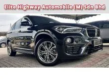 BMW X1 2.0 sDrive20i Sport Year 2019 Dual Clutch LED Meter BLACK Premium Edition Model under 3 Years WARRANTY