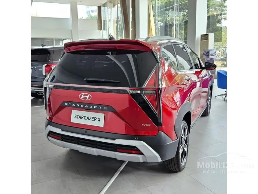 Jual Mobil Hyundai Stargazer X 2024 Prime 1.5 di Banten Automatic Wagon Merah Rp 320.900.000