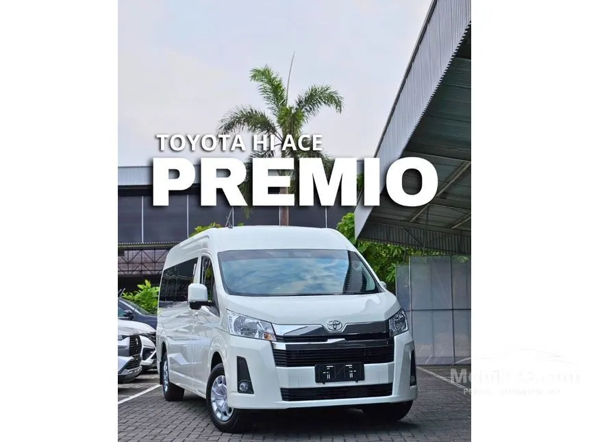 Jual Mobil Toyota Hiace 2023 Premio 2.8 di Banten Manual Van Wagon Putih Rp 725.000.000