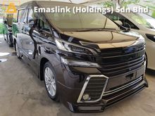 2015 Toyota Vellfire 2.5 ZA Surround Camera Unregistered