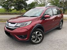 2017 HONDA BR V 1.5 (A) LOW MILEAGE FULL SERVICE RECORD UNDER WARRANTY UNTIL 2021