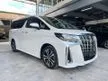 Recon 2019 Toyota Alphard 2.5 G SC Package MPV Call 0123535289