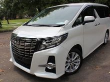 2016 Toyota Alphard 2.5 S MPV (A) (UNREG)